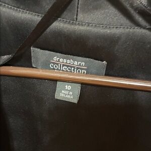 Dressbarn Collection Classic Black and White Dress